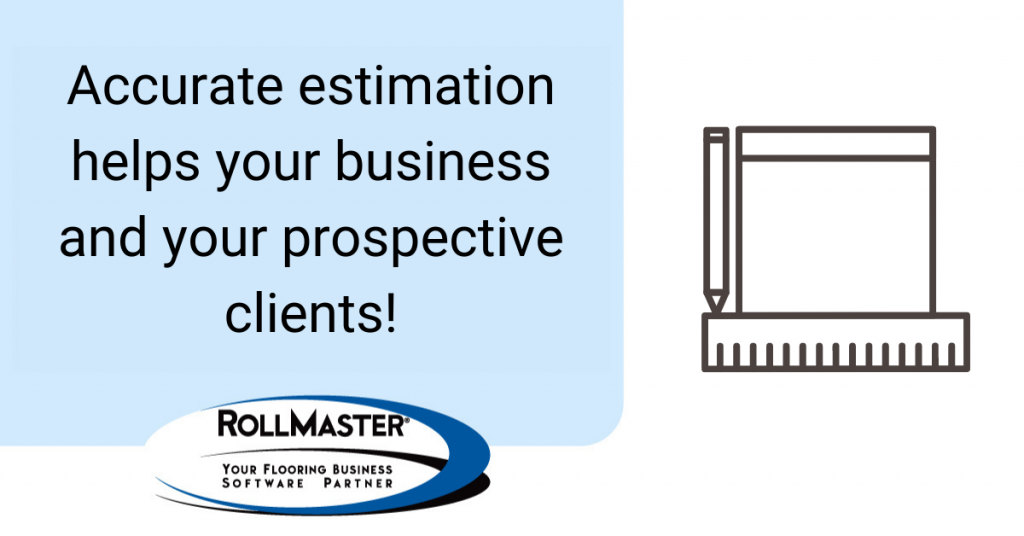accurate estimates help you land flooring leads